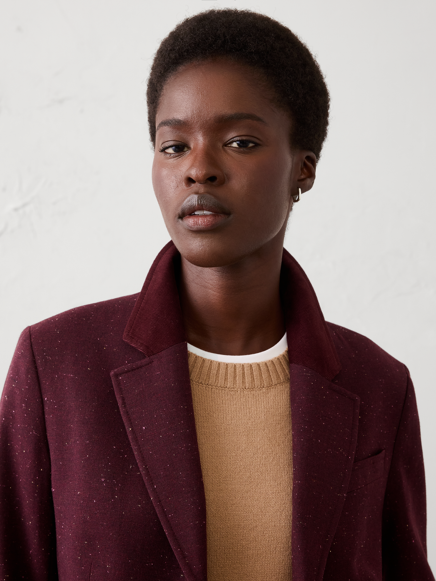 Image number 3 showing, Donegal Corduroy Collar Blazer