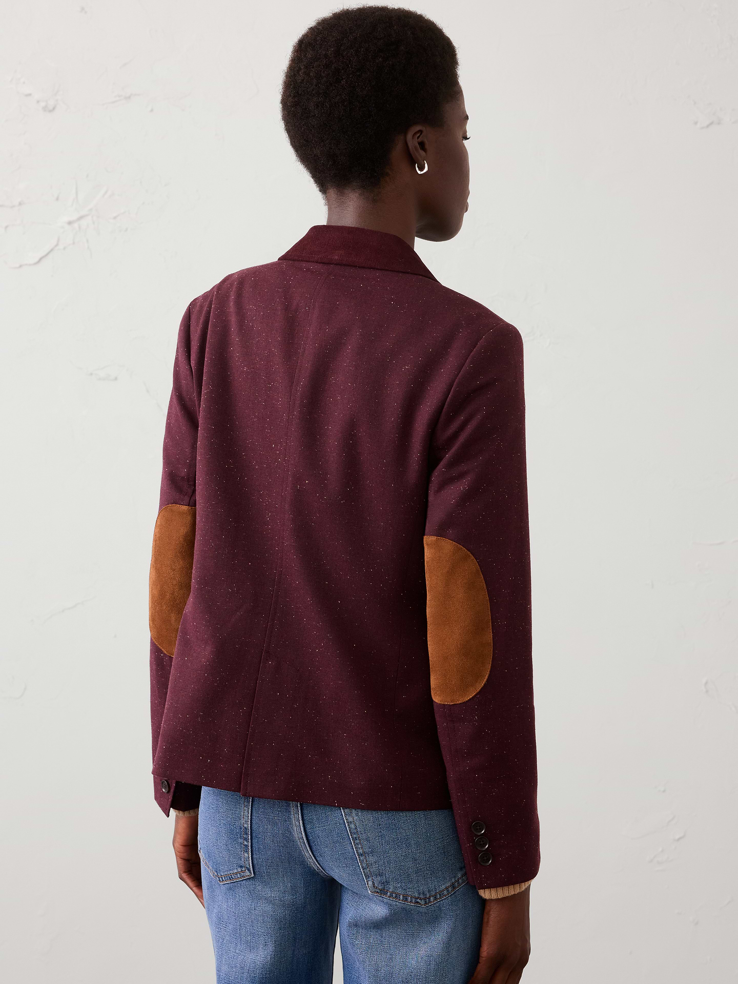 Image number 2 showing, Donegal Corduroy Collar Blazer