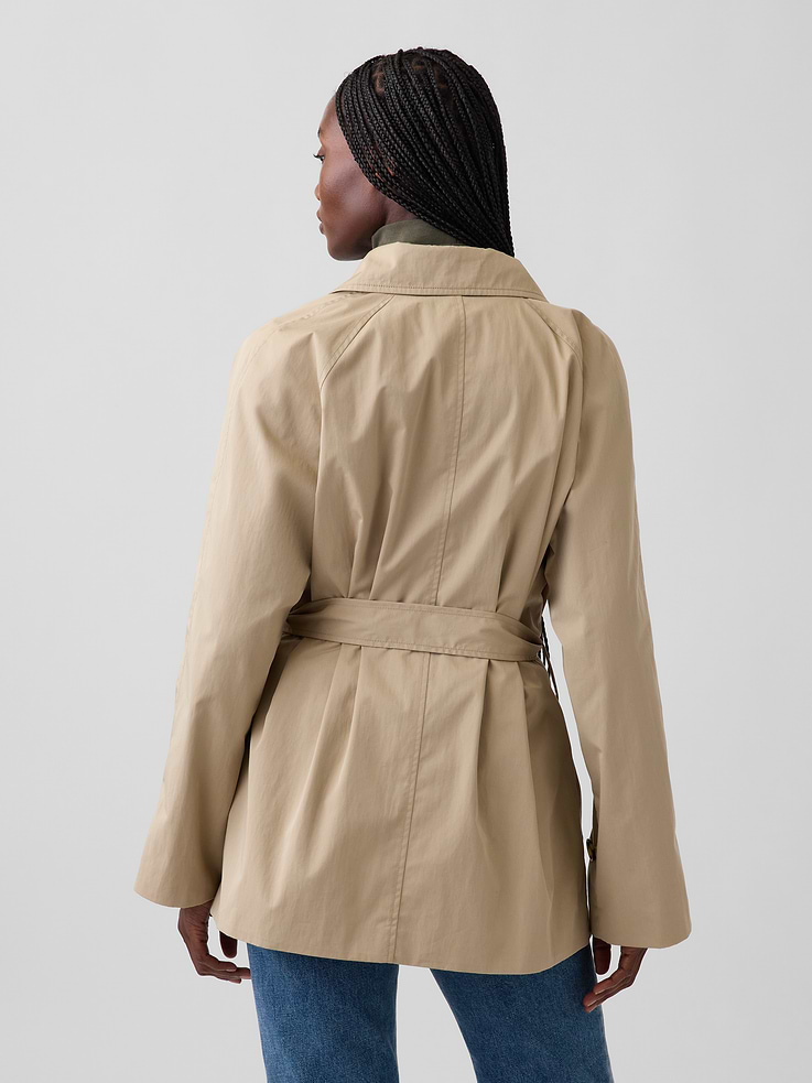 Image number 3 showing, Belted Midi Trench Coat