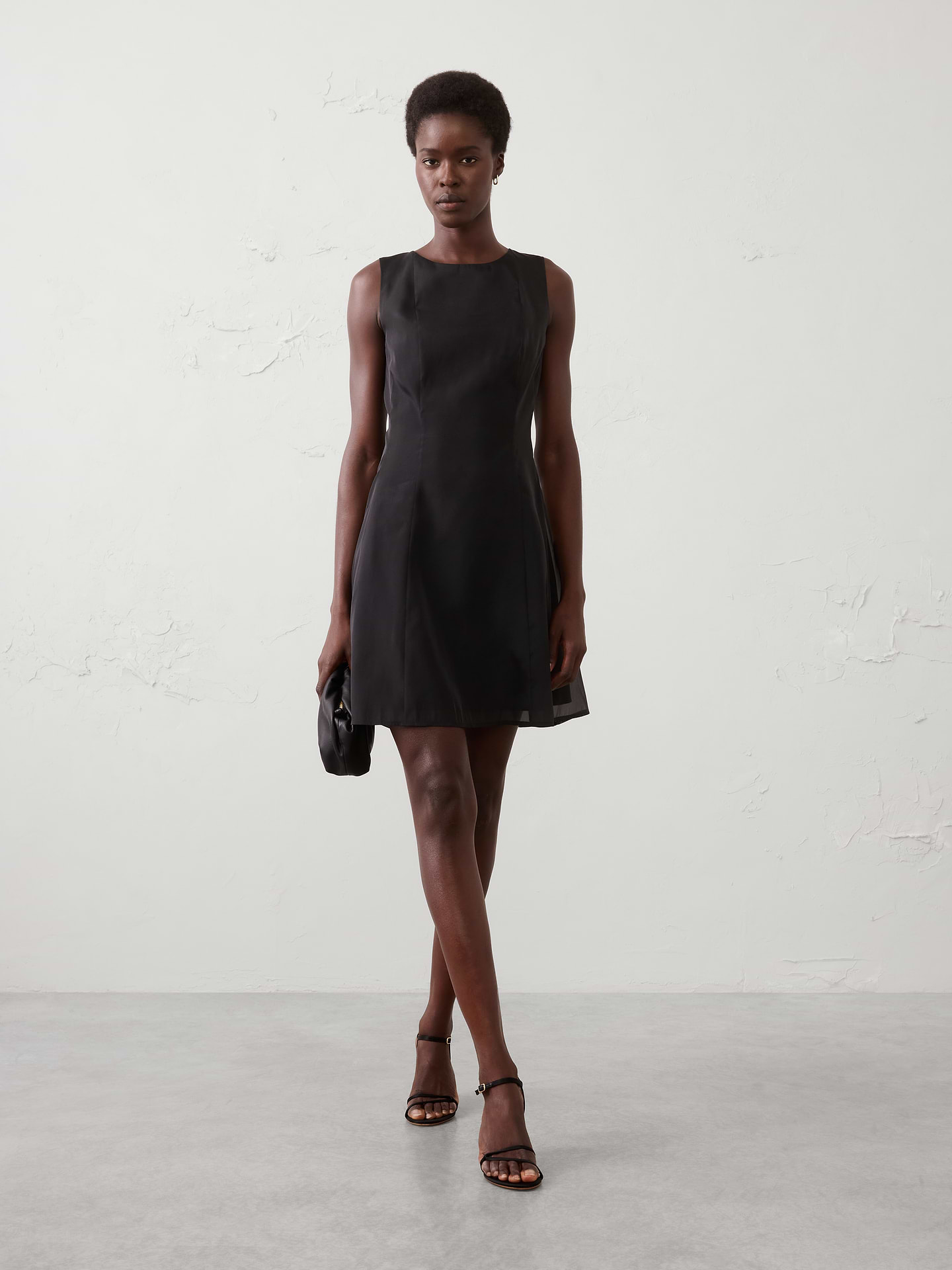 Image number 1 showing, Organza Above-Knee Dress