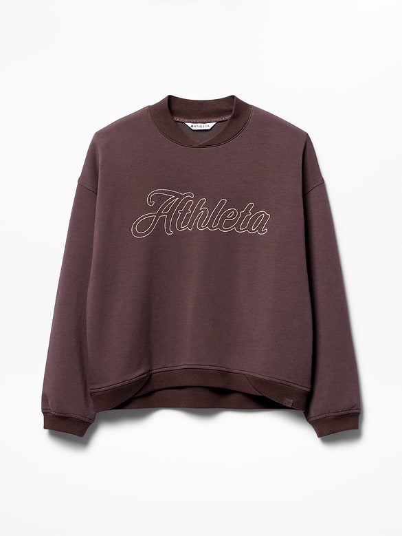 Athleta Girl All Day Varsity Sweatshirt