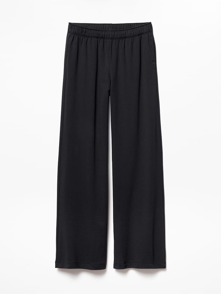 Image number 4 showing, Athleta Girl All Day Wide Leg Terry Pant