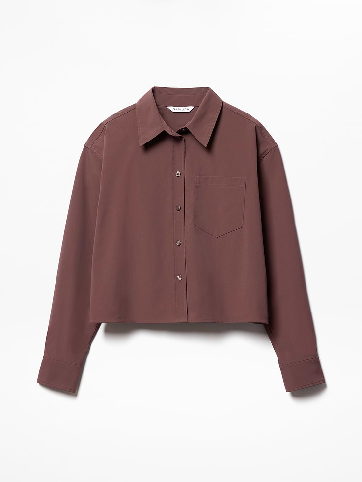 Image number 7 showing, Midday Cropped Poplin Shirt