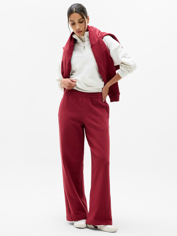 Image 4 of 5, Forever Fleece Classic Wide Leg