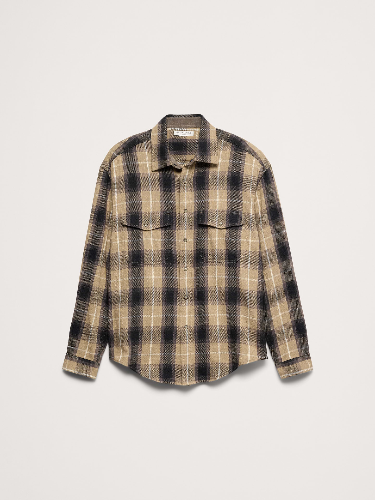 Image number 3 showing, Relaxed-Fit Flannel Utility Shirt