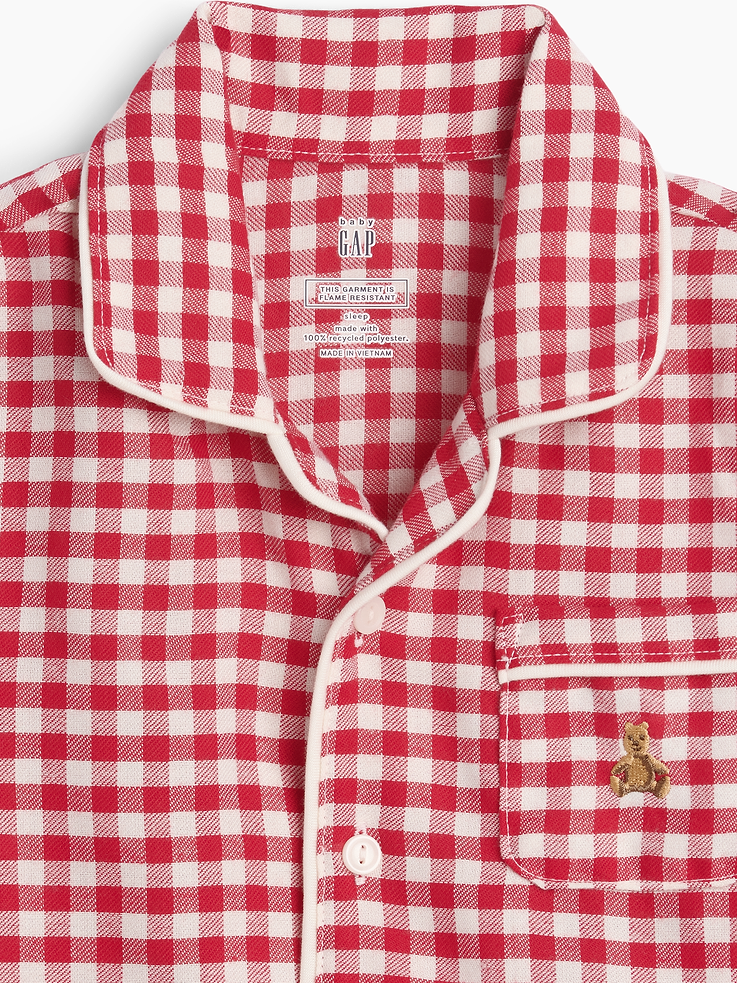 L'image numéro 5 présente Pyjama en flanelle recyclée pour Bébé et Tout-petit