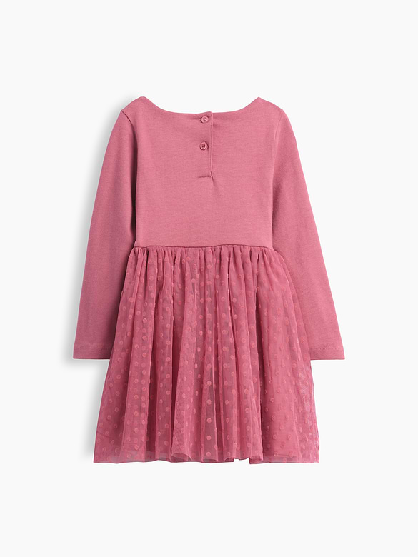 Baby & Toddler Mixed Media Tulle Dress