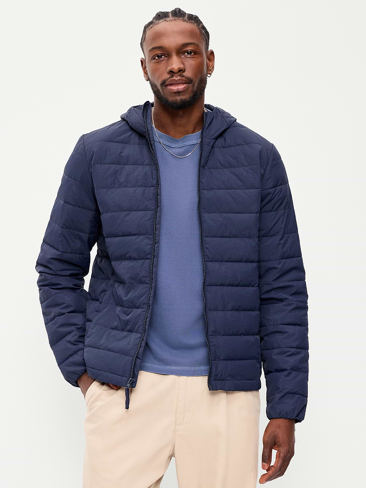 Image number 1 showing, Water-Resistant Narrow Channel Jacket