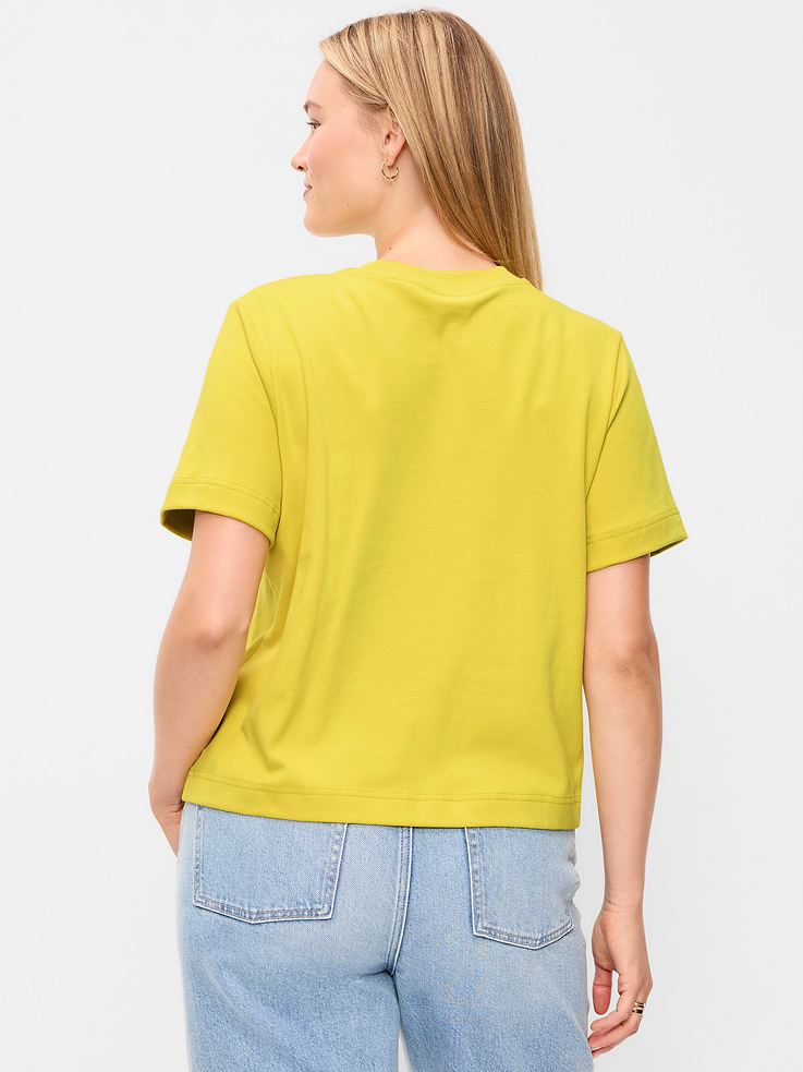 Image 6 of 8, Heavyweight Crew-Neck T-Shirt