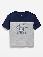 Image number 1 showing, New York Giants Oversized Graphic Football T-Shirt for Toddler Boys