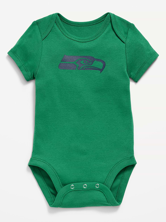 Cache-couche à imprimé des Seahawks de Seattle pour bébé