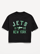 Image number 1 showing, New York Jets Oversized Boxy Graphic T-Shirt for Boys