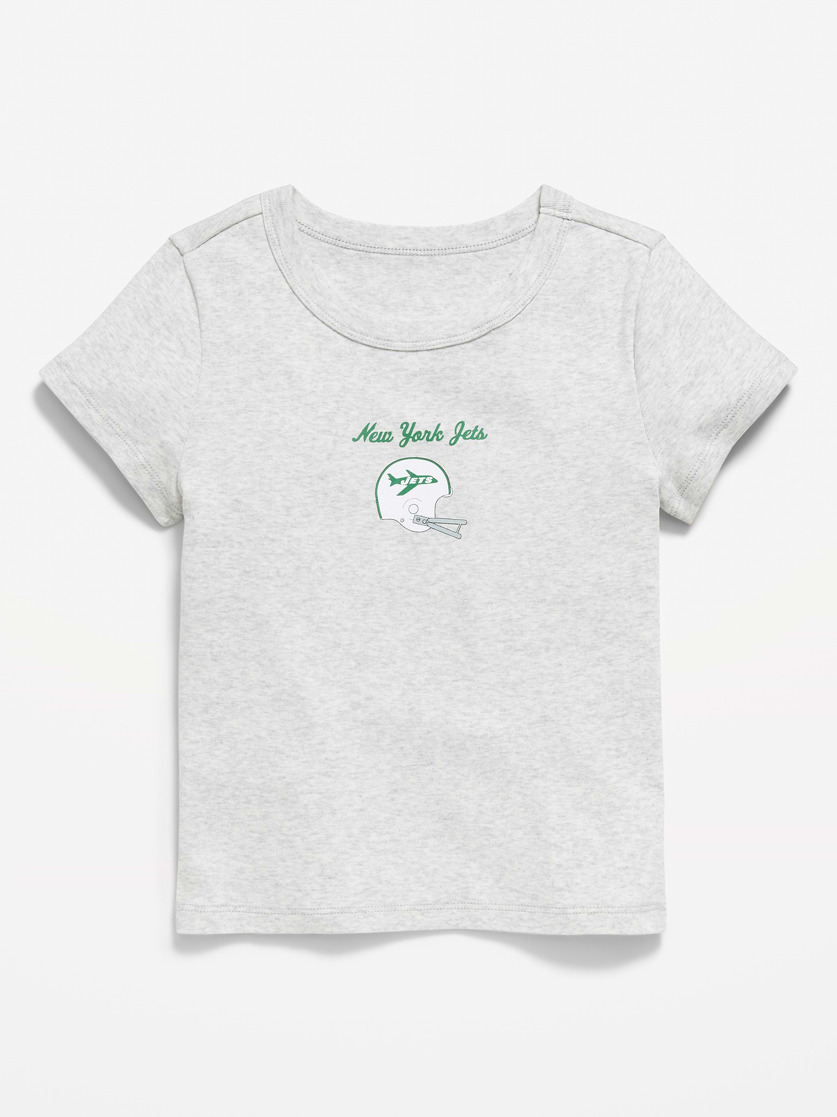 Image number 1 showing, New York Jets Fitted Graphic T-Shirt for Girls