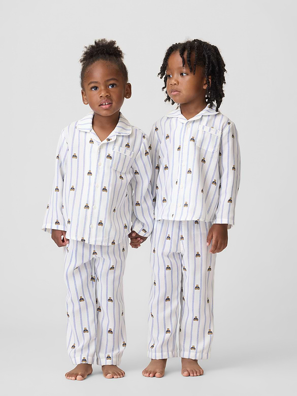 Baby & Toddler Recycled Flannel PJ Set