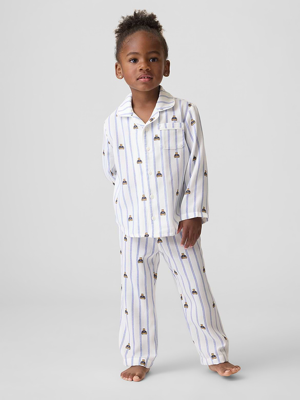 Baby & Toddler Recycled Flannel PJ Set