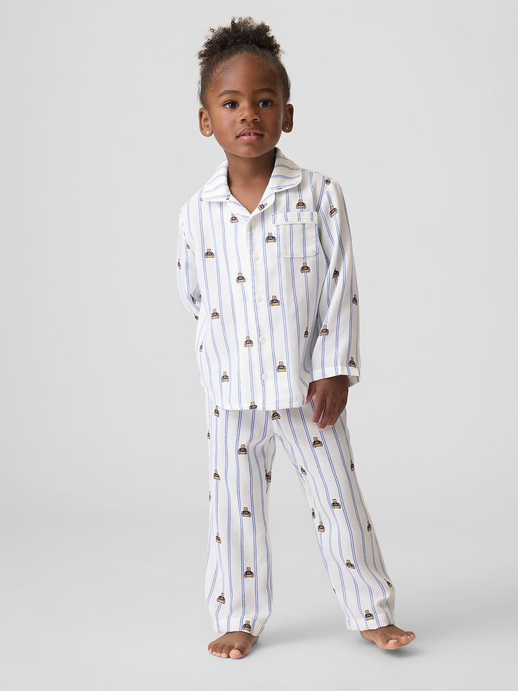 L'image numéro 4 présente Pyjama en flanelle recyclée pour Bébé et Tout-petit