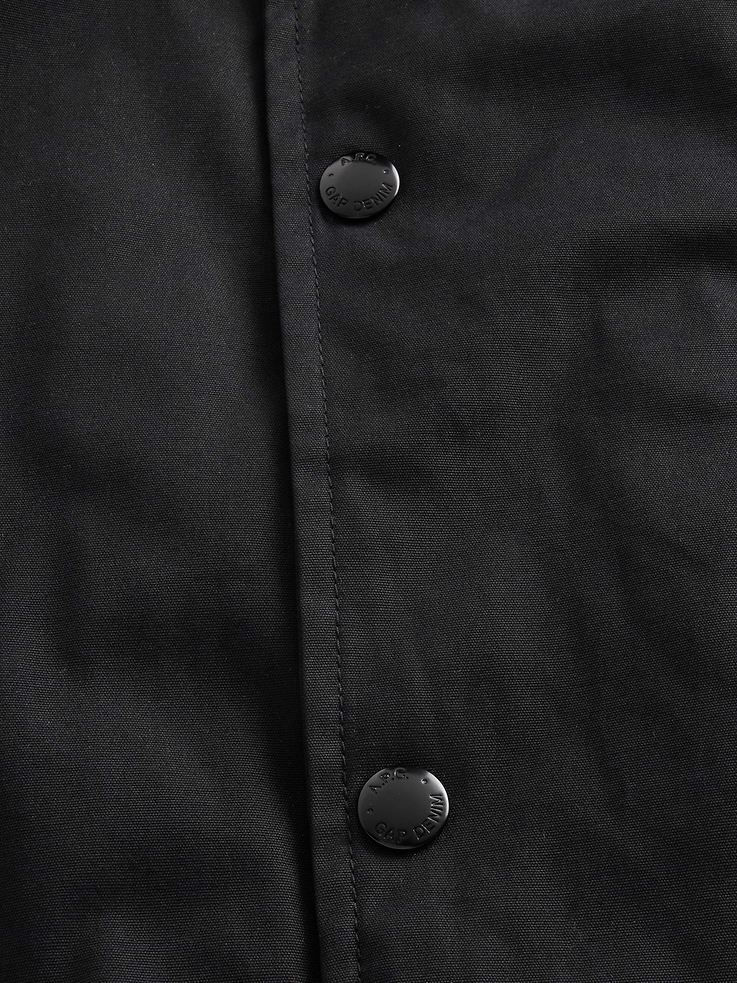 Image 7 of 10, Gap × A.P.C. Coated Canvas Coaches Jacket, Cardmember Early Access