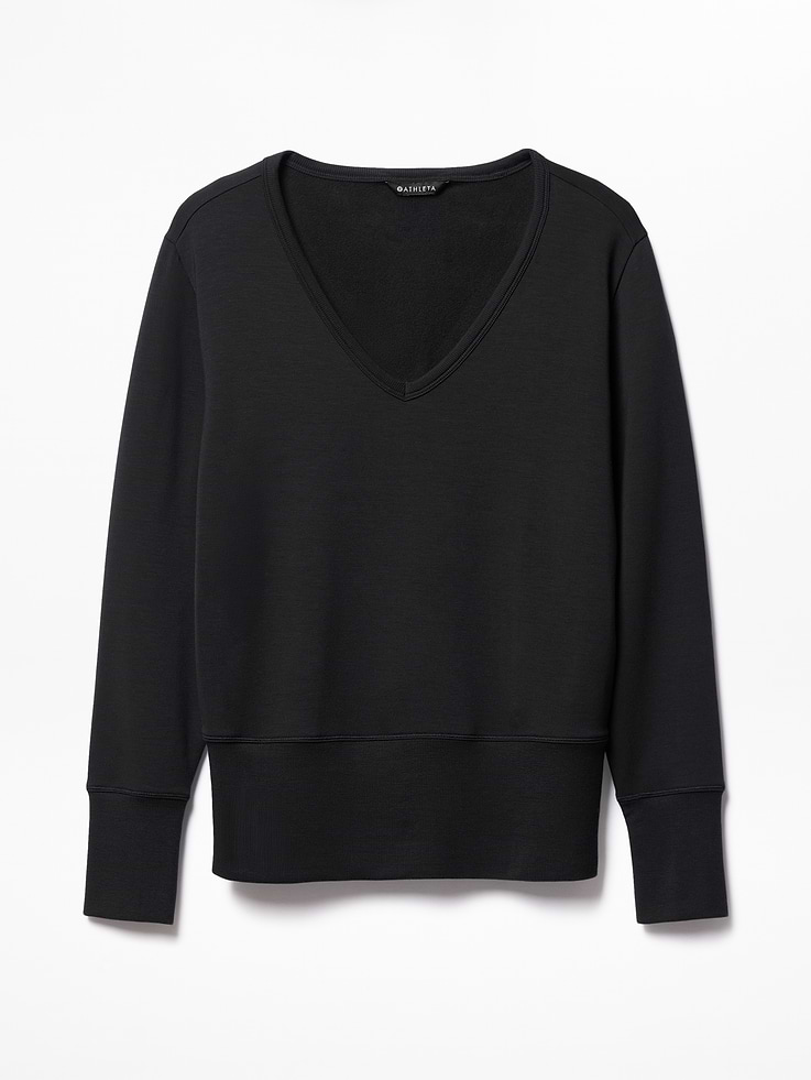 Image 6 of 6, Coaster Luxe V-Neck Sweatshirt