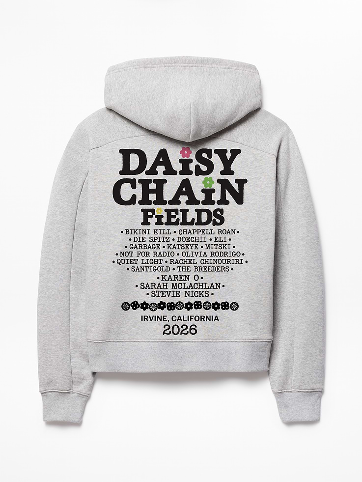 Image number 4 showing, Athleta x Daisy Chain Fields Forever Fleece Hoodie