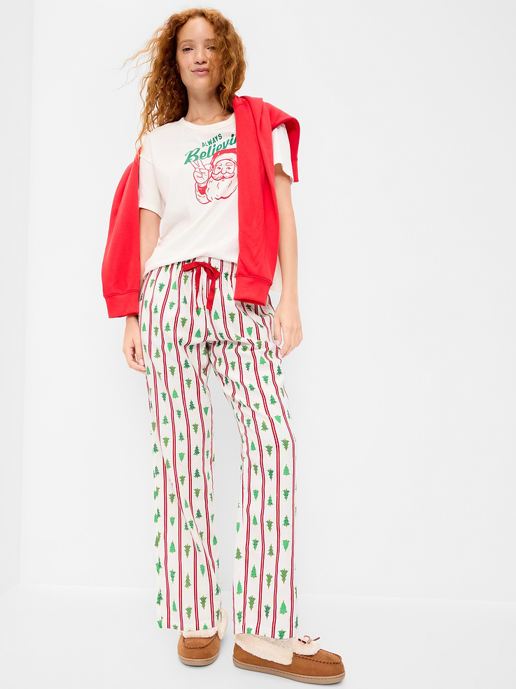 Image 3 of 8, Flannel Pajama Pants for Women