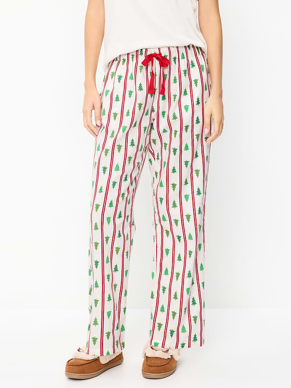 Flannel Pajama Pants for Women