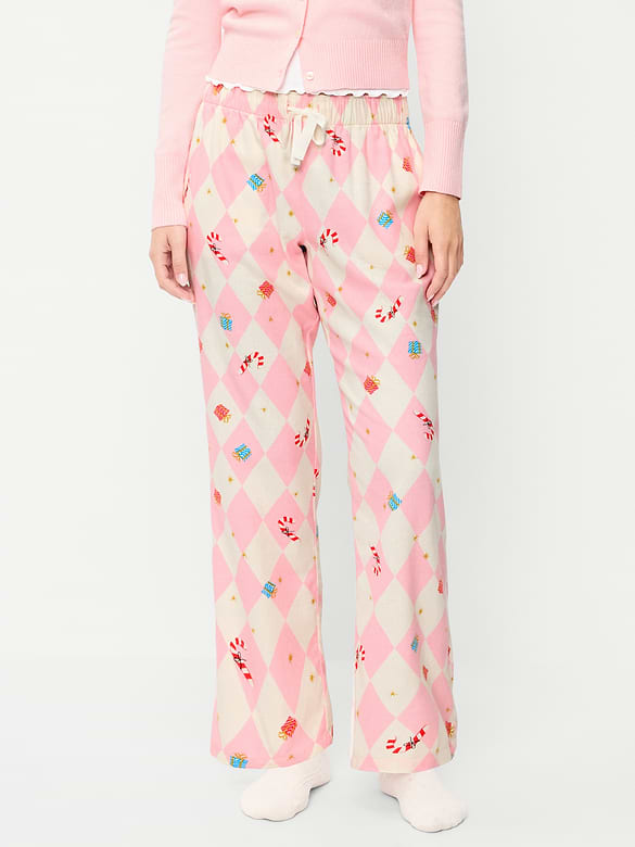 Flannel Pajama Pants for Women