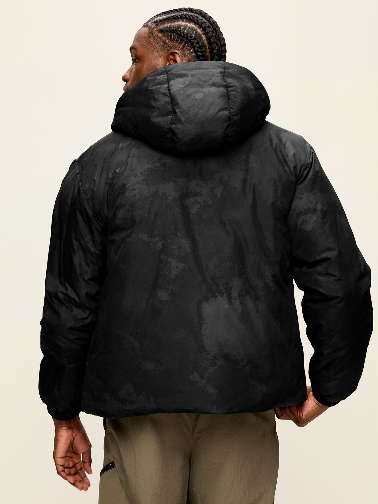 Image 2 of 4, Water-Resistant Utility Puffer Jacket