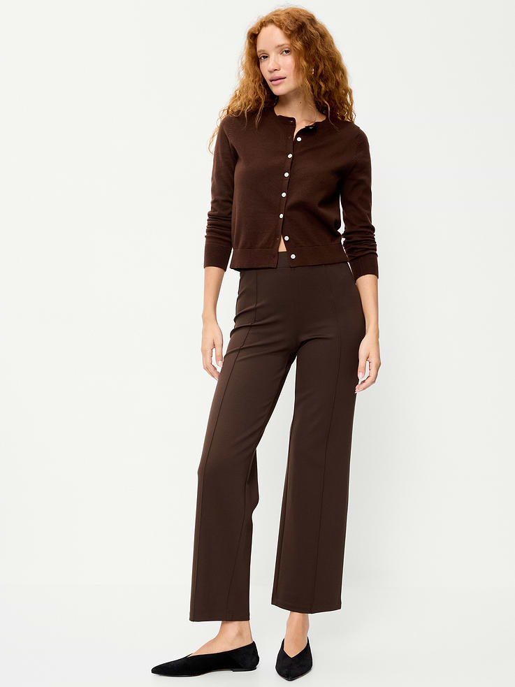 Image number 1 showing, Extra High-Waisted Stevie Straight Pants