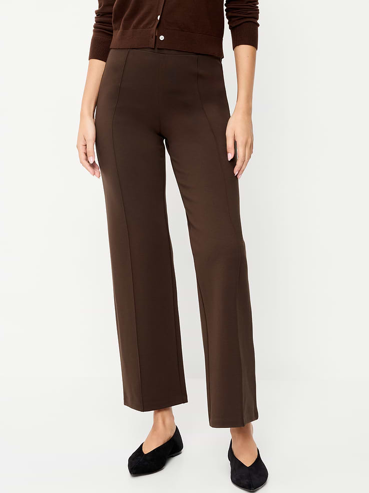 Image number 2 showing, Extra High-Waisted Stevie Straight Pants