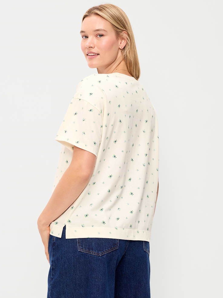 Image 6 of 8, Vintage Crew-Neck T-Shirt