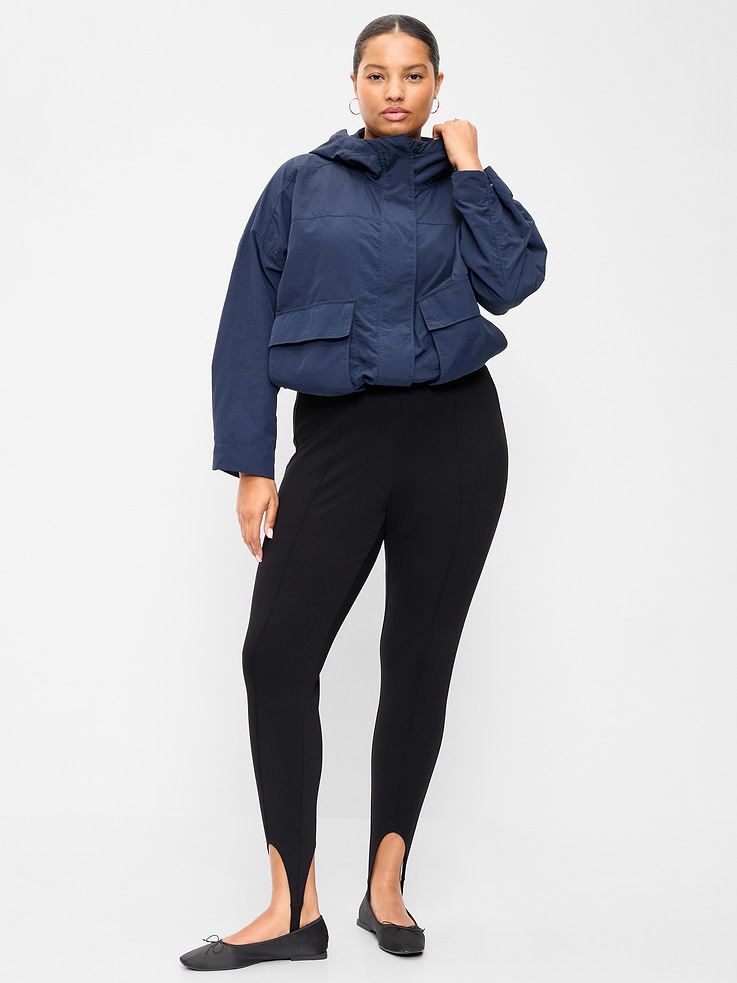 Image 7 of 8, High-Waisted Stirrup Leggings for Women
