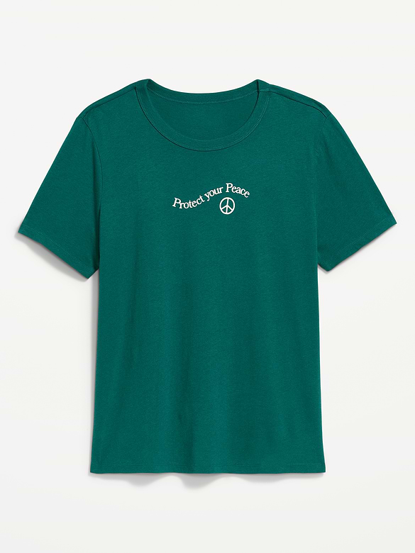 EveryWear Crew-Neck Graphic T-Shirt