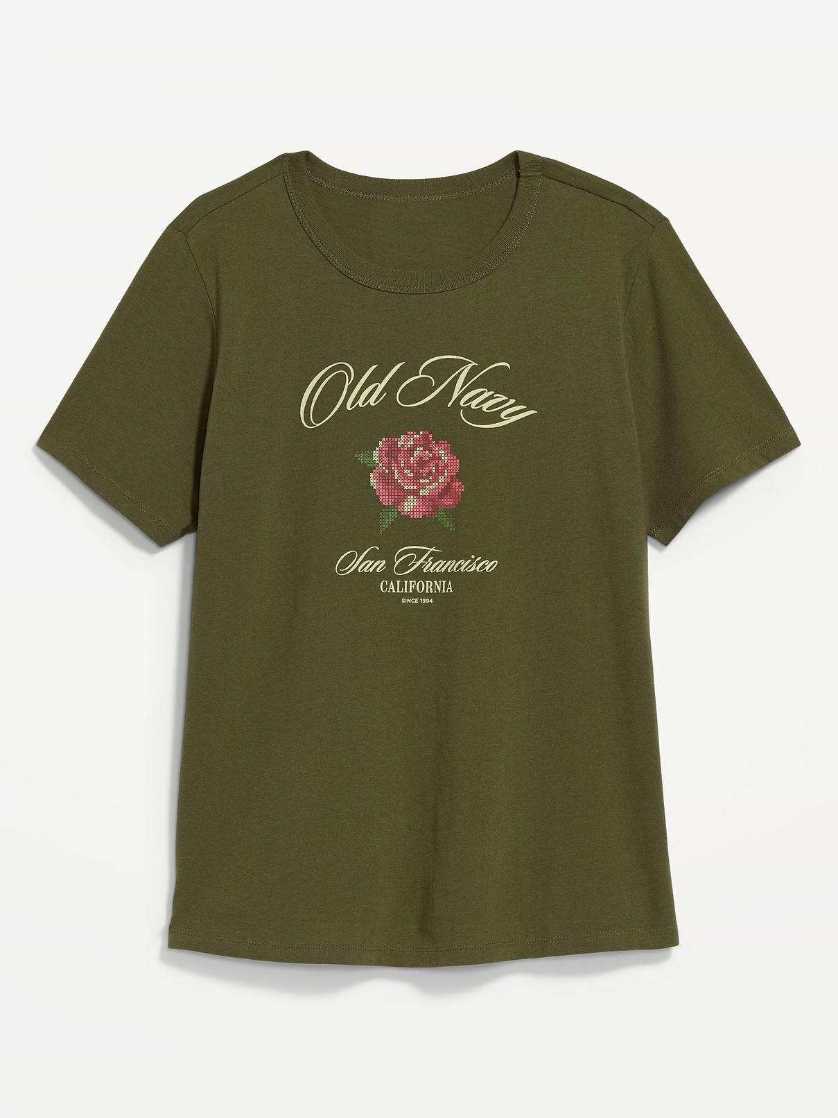 Image number 1 showing, EveryWear Crew-Neck Logo-Graphic T-Shirt