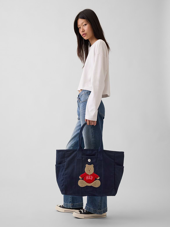 Brannan Bear Canvas Favorite Tote
