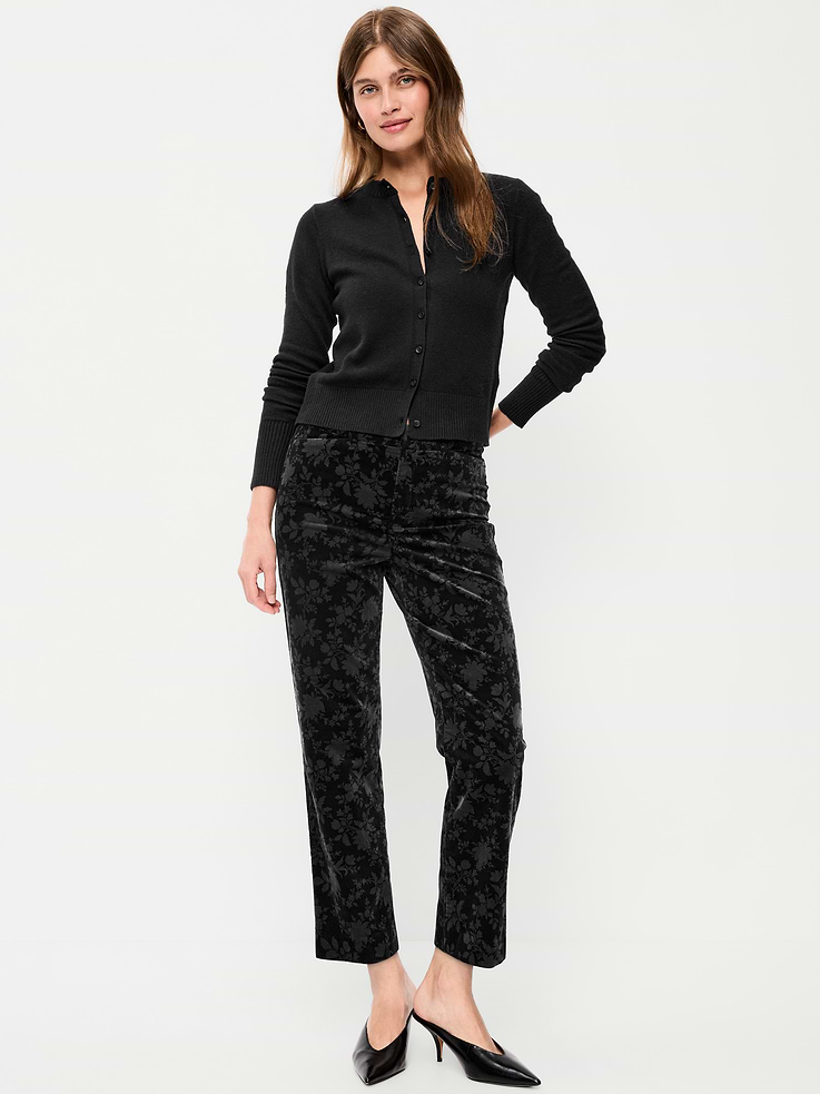 Image 1 of 9, The stretchy profesh pant you love., hook-and-bar closure, belt loops, interior button, zip fly, front pockets, faux-welt back pockets, Product #1184604
