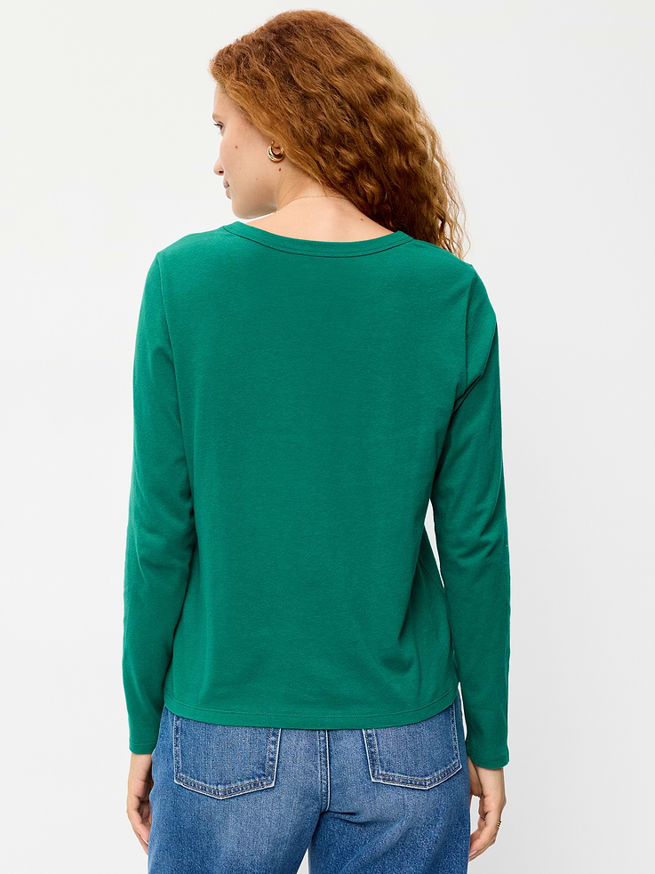 Image 2 of 7, EveryWear Long-Sleeve T-Shirt