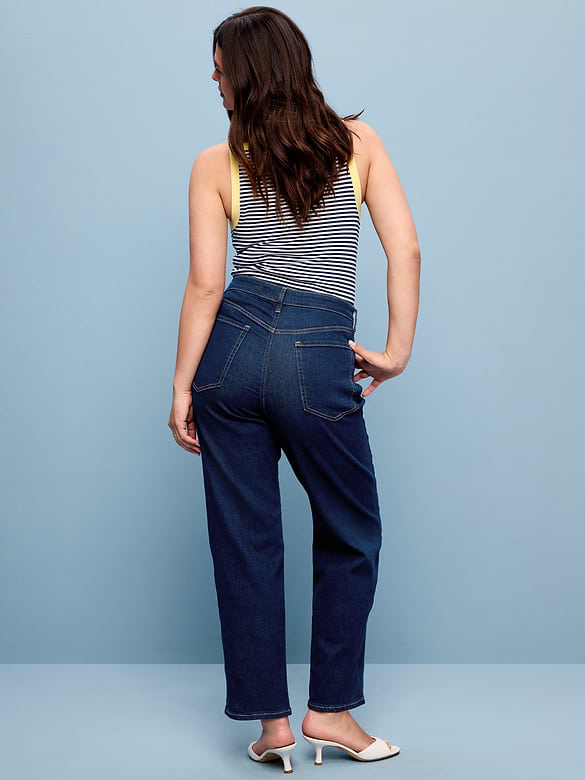 High-Waisted Wow Loose Jeans