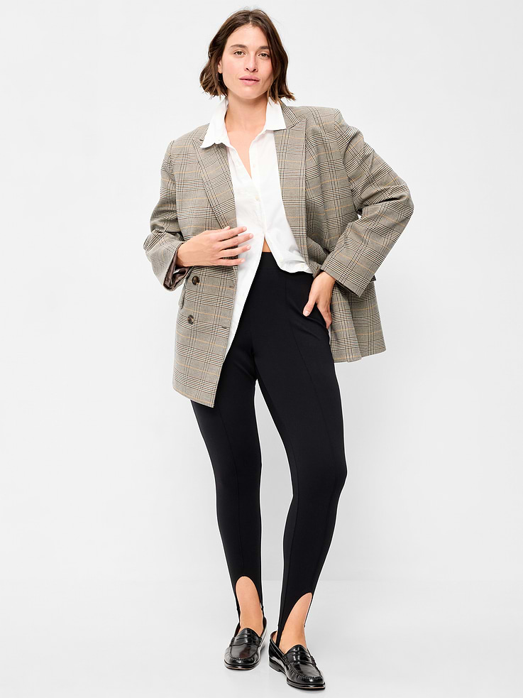 Image 5 of 8, High-Waisted Stirrup Leggings for Women