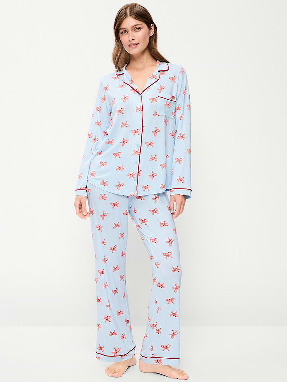 Sunday Sleep Knit Jersey Pant Set