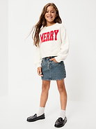Image 3 of 5, Embellished Denim Skirt for Girls