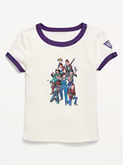 Image 2 of 4, Old Navy x Netflix Stranger Things: Tales From '85 Fitted Ringer T-Shirt for Girls