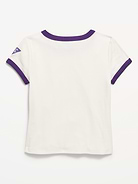 Image 3 of 4, Old Navy x Netflix Stranger Things: Tales From '85 Fitted Ringer T-Shirt for Girls