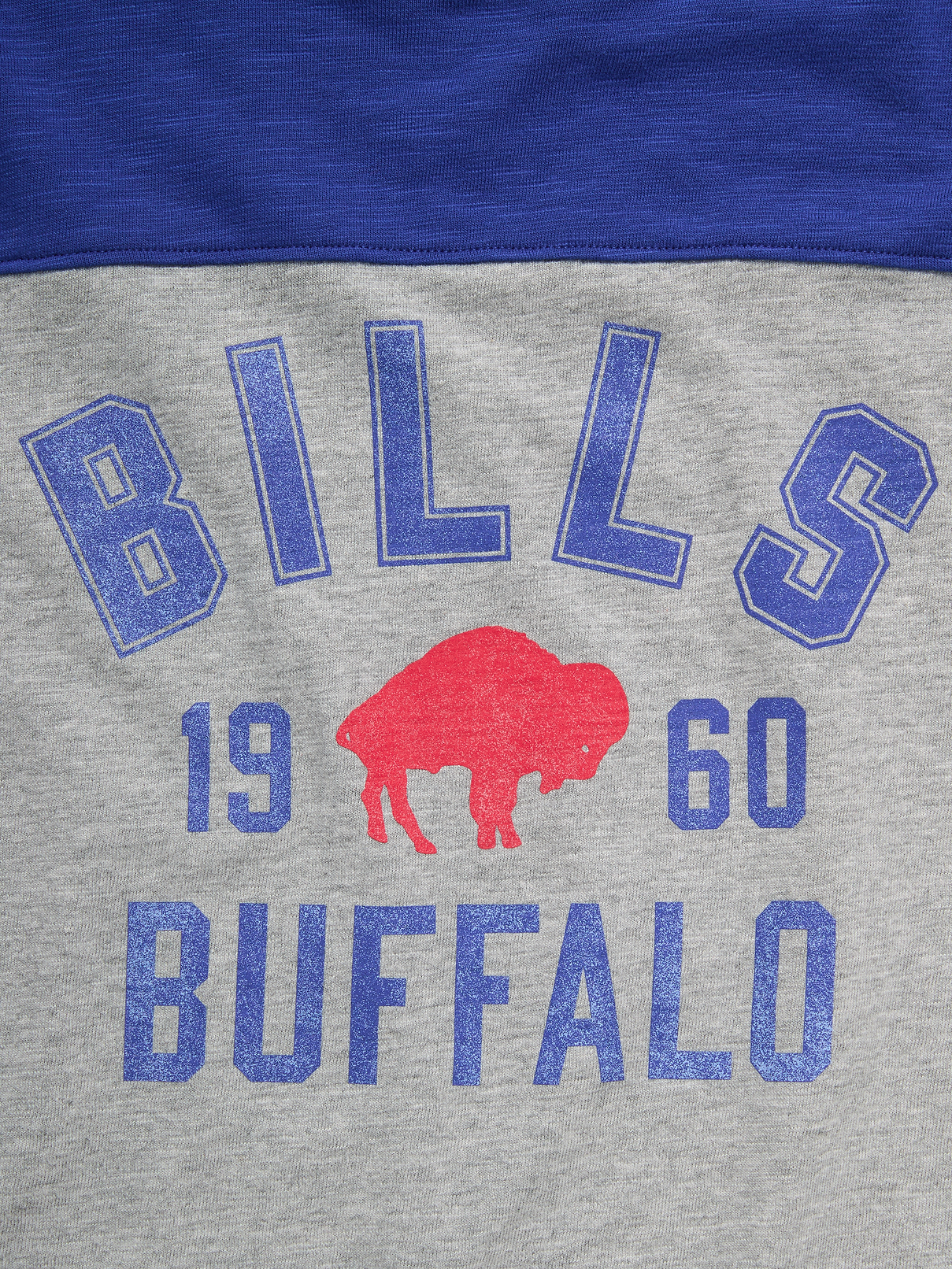 Image number 3 showing, Buffalo Bills Long-Sleeve Oversized Graphic Football T-Shirt for Boys