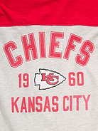 Image number 3 showing, Kansas City Chiefs Long-Sleeve Oversized Graphic Football T-Shirt for Boys