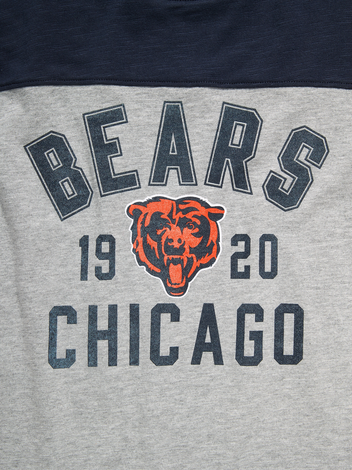 Image number 3 showing, Chicago Bears Long-Sleeve Oversized Graphic Football T-Shirt for Boys