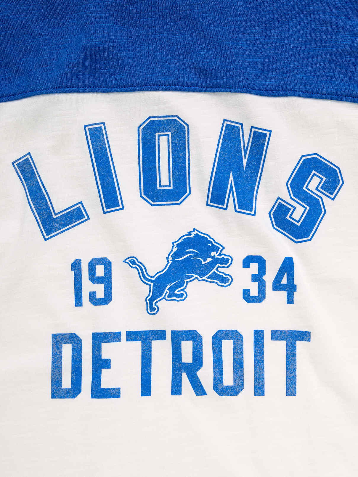 Image number 3 showing, Detroit Lions Long-Sleeve Oversized Graphic Football T-Shirt for Boys
