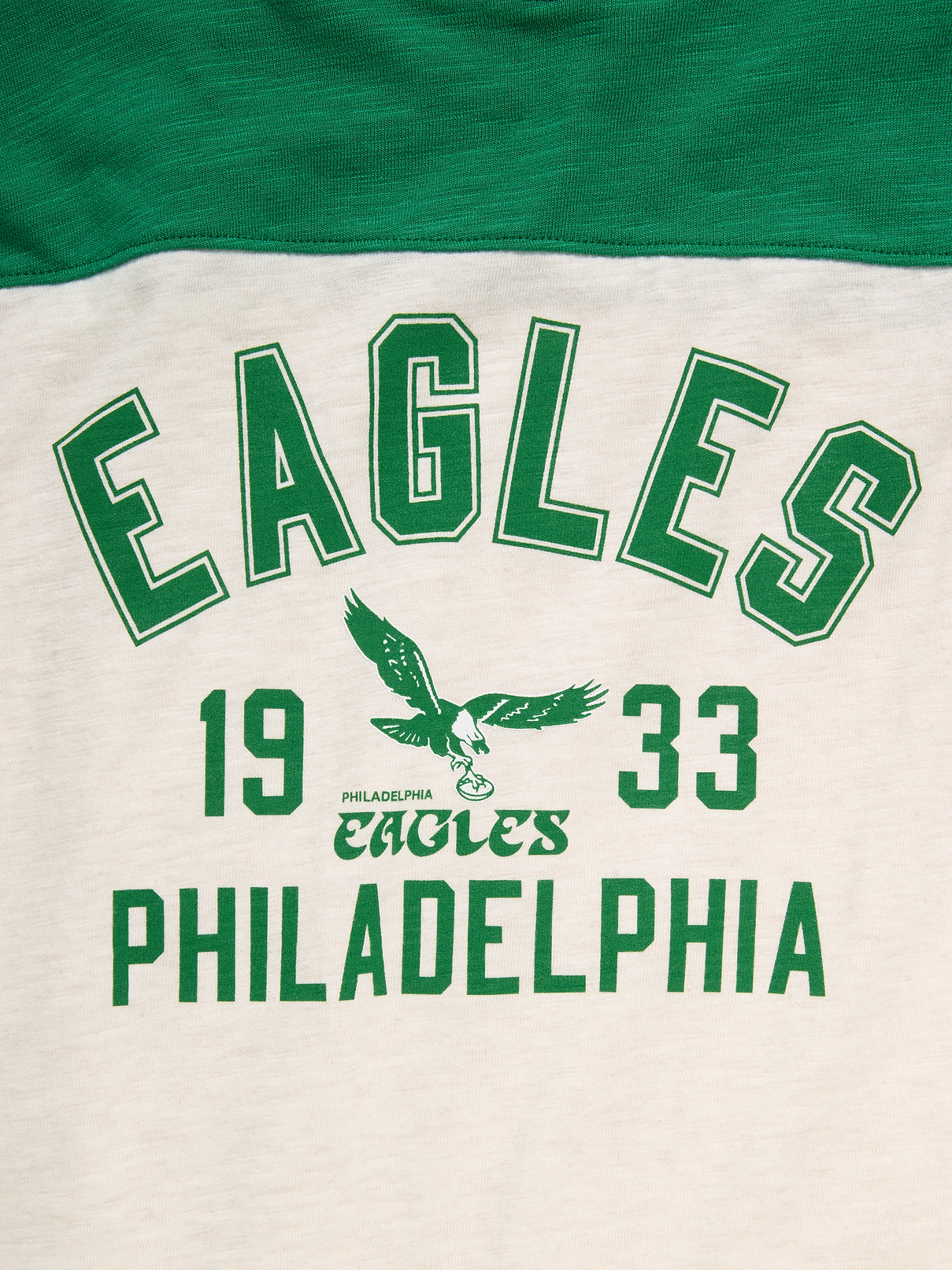 Image number 3 showing, Philadelphia Eagles Long-Sleeve Oversized Graphic Football T-Shirt for Boys