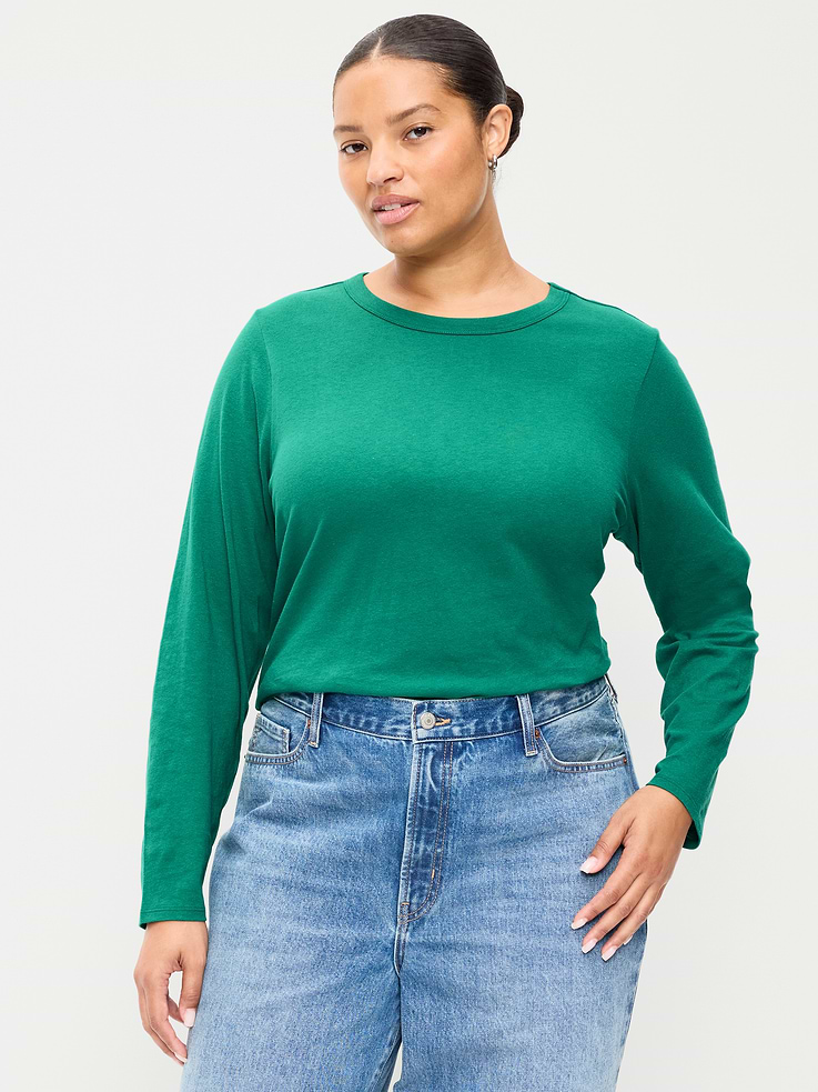 Image 6 of 7, EveryWear Long-Sleeve T-Shirt