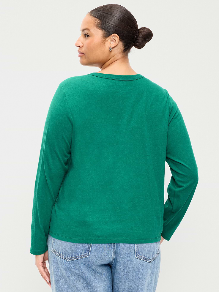 Image 7 of 7, EveryWear Long-Sleeve T-Shirt