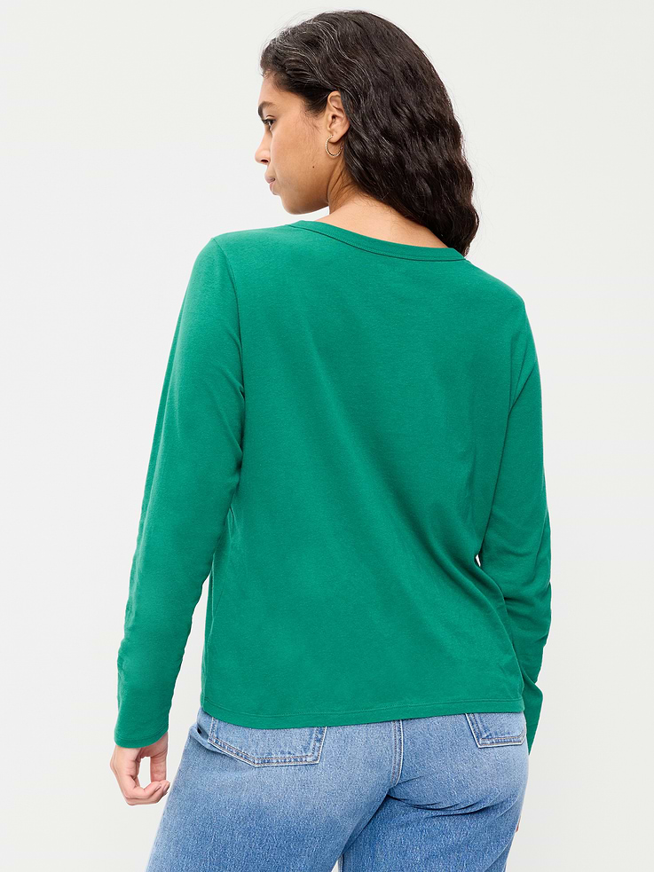 Image 5 of 7, EveryWear Long-Sleeve T-Shirt